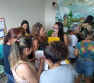 SEGUNDA AULA DO CURSO CONTANDO HISTÓRIAS COLORINDO VIDAS - TURMA 5/2019.
