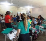 NA TRILHA DOS VALORES - CAPRI DE ALUNOS - ESCOLA ESCOLA EMEF AMÉRICO GUIMARÃES - SERRA
